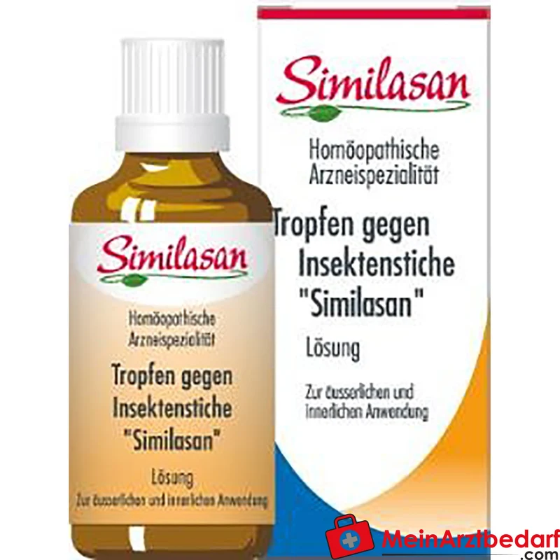 Similasan Tropfen gegen Insektenstiche 50 ml homöopathisch bei Juckreiz und Schwellung