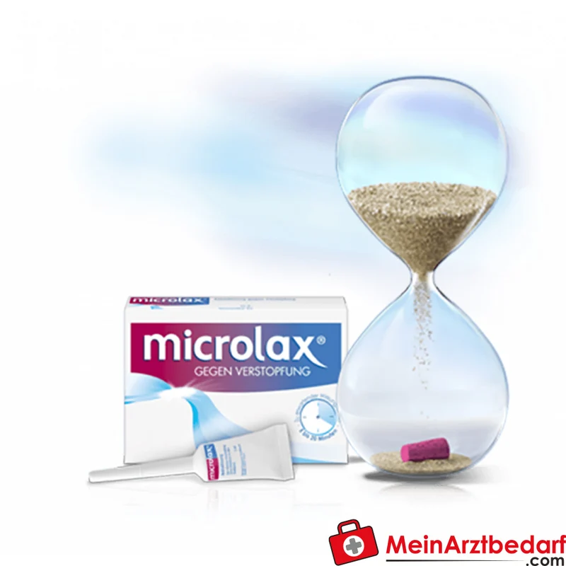 Microlax Miniklistier 5 ml, 50 St. – rektales Abführmittel, wirkt 5–20 Min