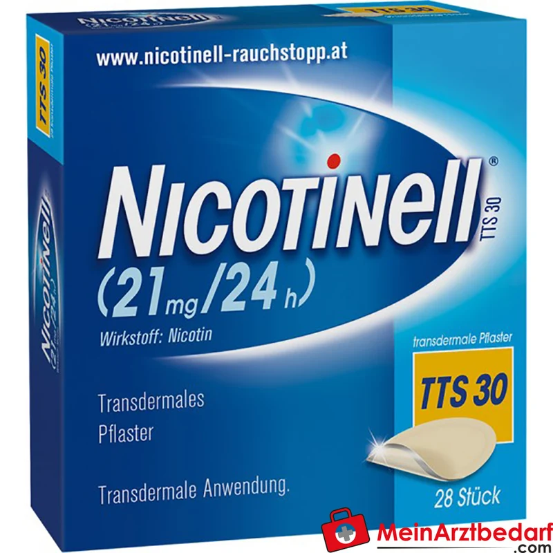 Nicotinell 24‑Stunden Transdermalpflaster Nikotin 28 Stück