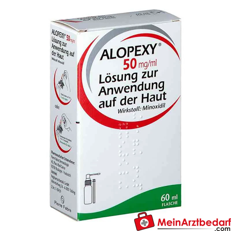 Pelpharma Alopexy Minoxidil 5% Lösung 180 ml gegen Haarausfall Männer