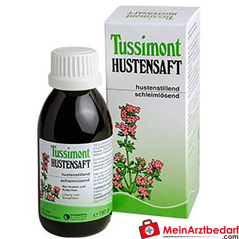 Pharmonta Tussimont Hustensaft 180 g, pflanzlich, bei trockenem Husten