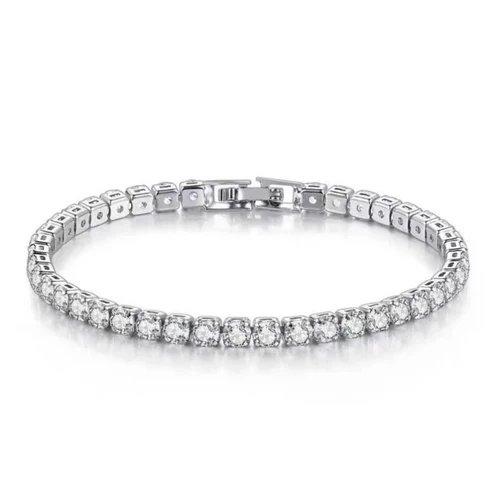 Tennisarmband mit Zirkonia - Aurora