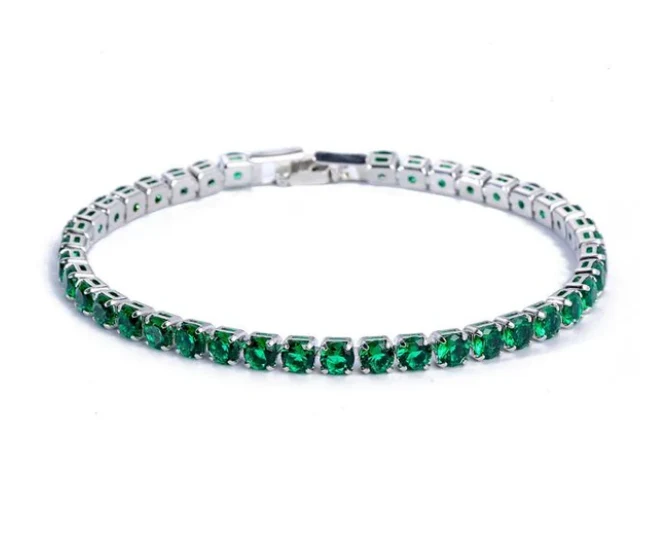 Tennisarmband mit Zirkonia - Aurora
