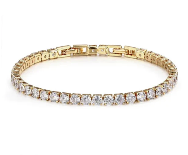 Tennisarmband mit Zirkonia - Aurora