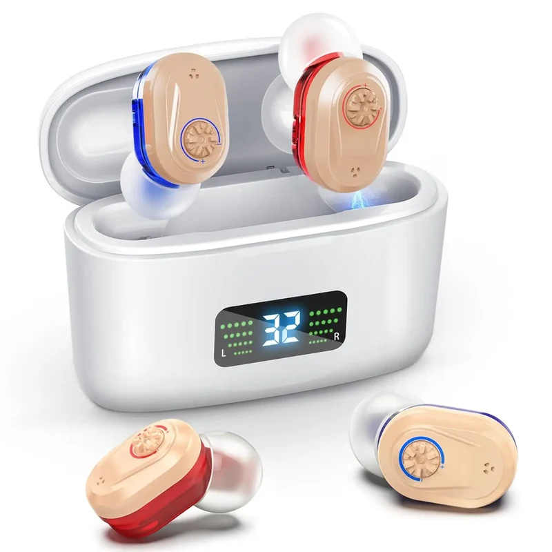 Kabelloses Mini-Hörgerät mit Geräuschunterdrückung – HearMax