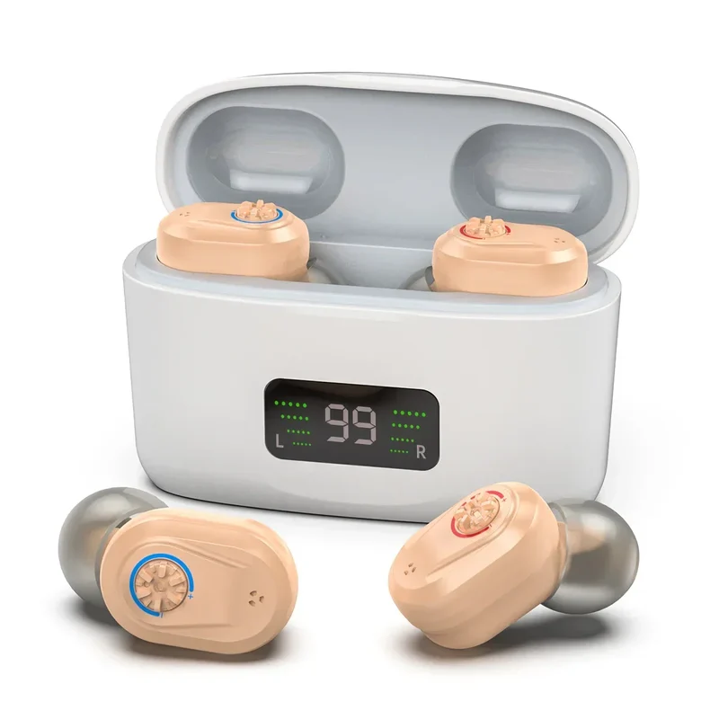 Kabelloses Mini-Hörgerät mit Geräuschunterdrückung – HearMax