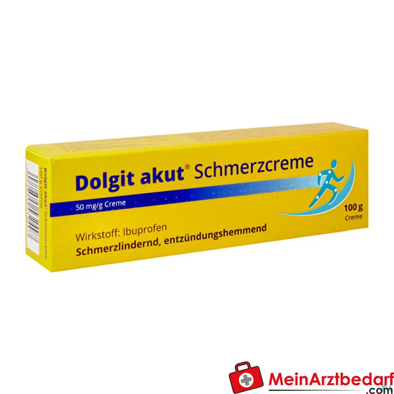 THE06 Dolgit Akut Schmerzcreme 50 mg/g (Ibuprofen) 50 g äußerlich
