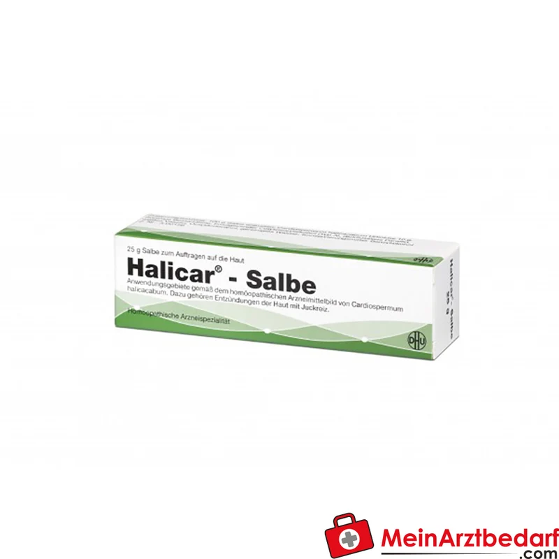 Halicar Salbe 50 g homöopathisch bei leicht entzündlicher juckender Haut