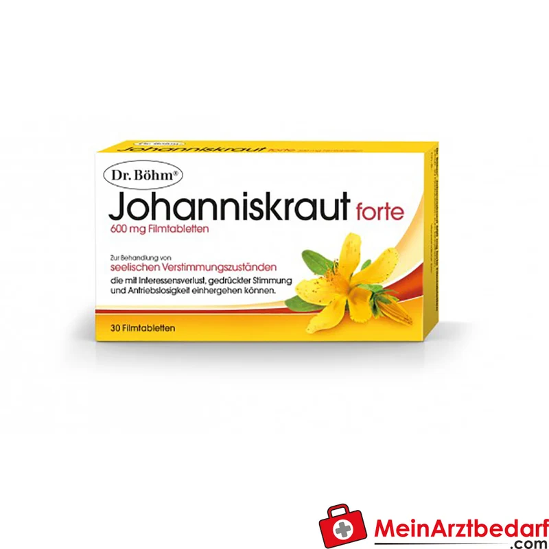 Dr. Böhm Johanniskraut 600 mg forte Filmtabletten 30 Stk