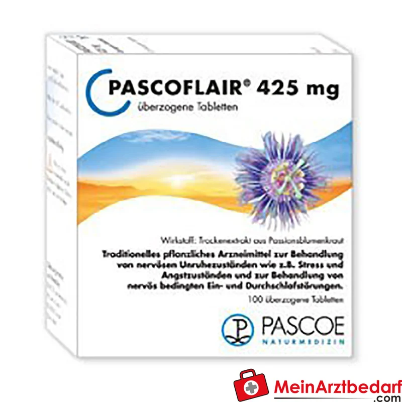 Pascoe PASCOFLAIR 425 mg Beruhigungs- & Schlafmittel Tabletten, 90 St.