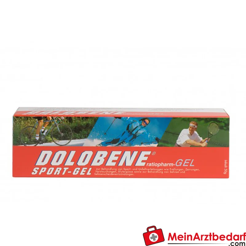 ratiopharm Dolobene Sport-Gel 100g bei Prellungen Schwellungen