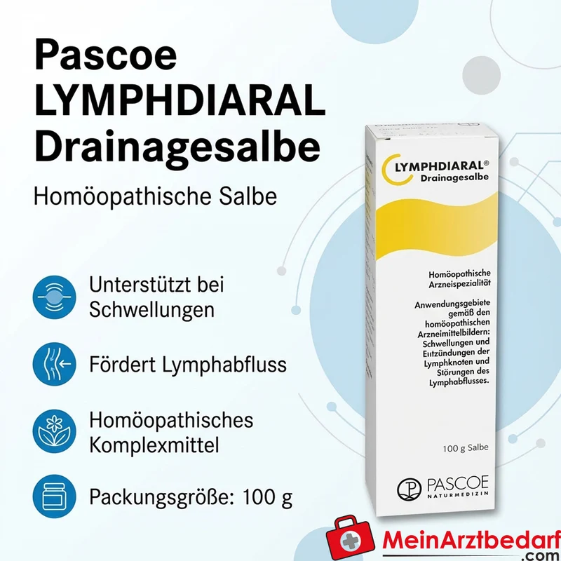 Pascoe LYMPHDIARAL Drainagesalbe 100 g homöopathische Salbe