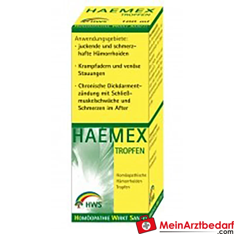 HWS Haemex Tropfen 100 ml homöopathisch bei Hämorrhoiden