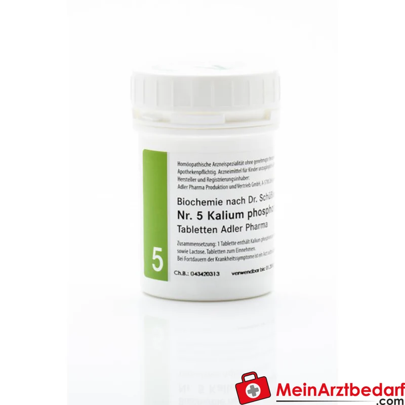 Adler Pharma Schüßler Salz Nr. 5 Kalium phosphoricum D6 Tabletten 250 g