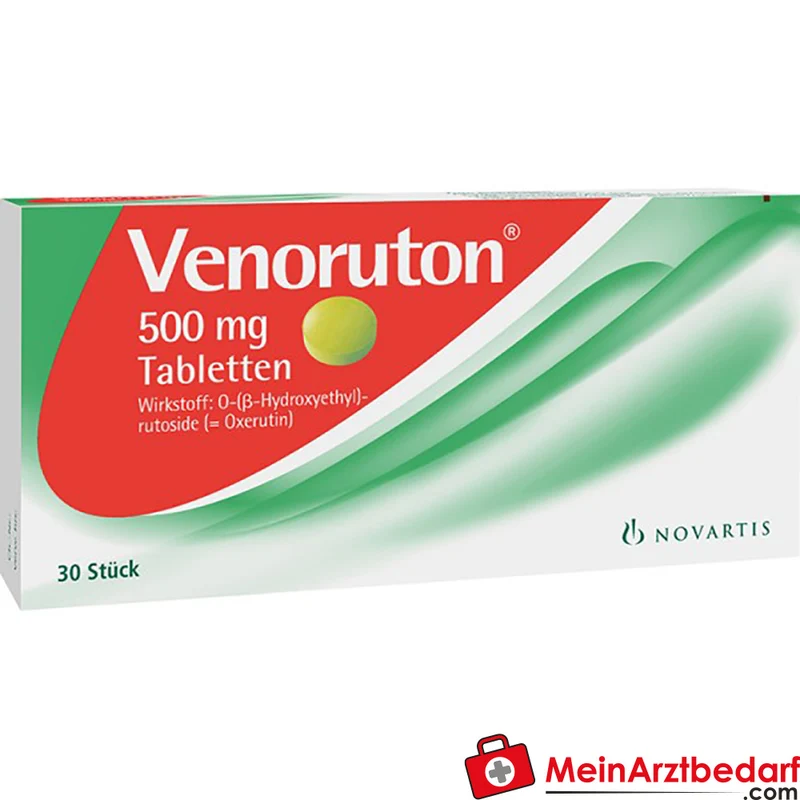GSK-Gebro Venoruton 500 mg Tabletten 30 St. Oxerutin bei Hämorrhoiden