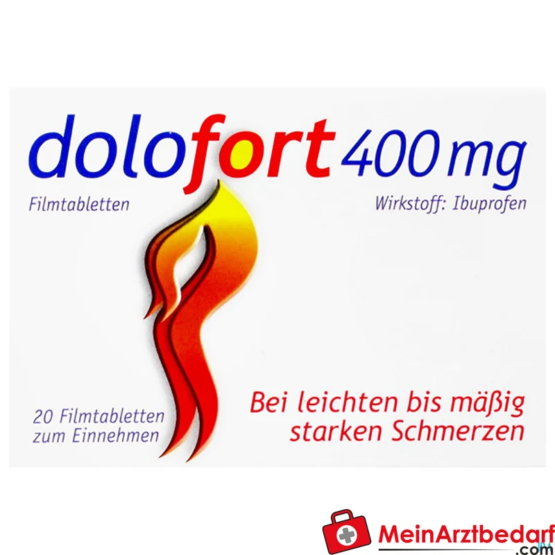 Dolofort Filmtabletten 400 mg Ibuprofen, 20 Stück