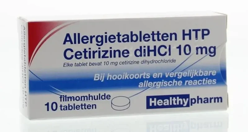 Cetirizine 10 mg - 10 tabletten