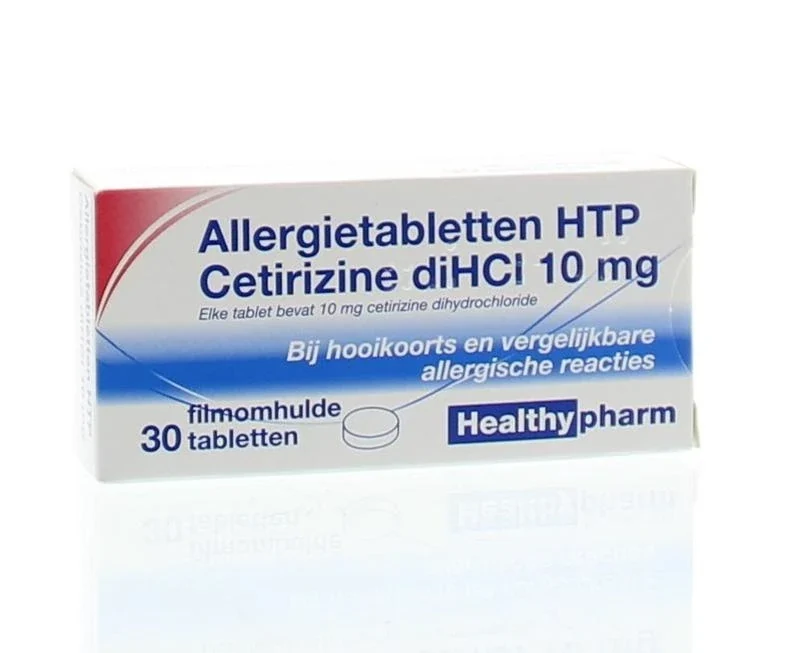 Cetirizine 10 mg - 30 tabletten