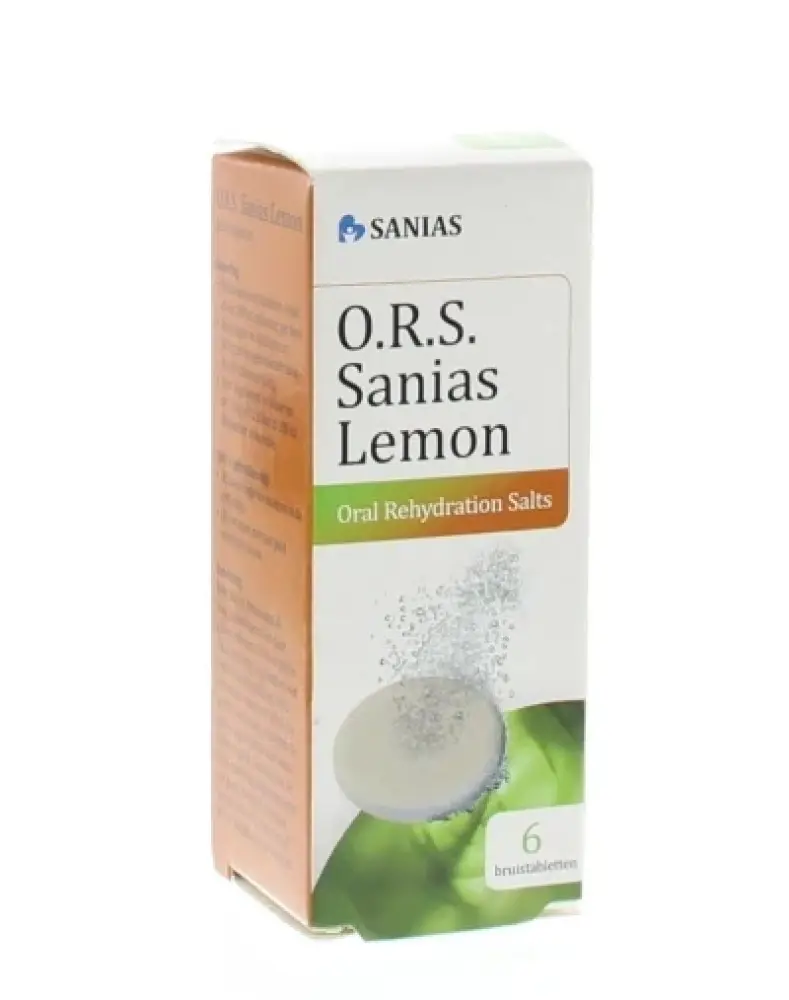 Sanias ORS lemon bruistablet 6 st