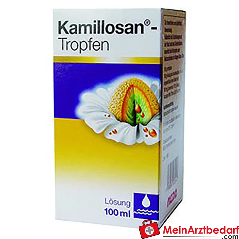 Kamillosan Tropfen 100 ml Kamillenextrakt Lösung gegen Entzündungen in Mund und Haut