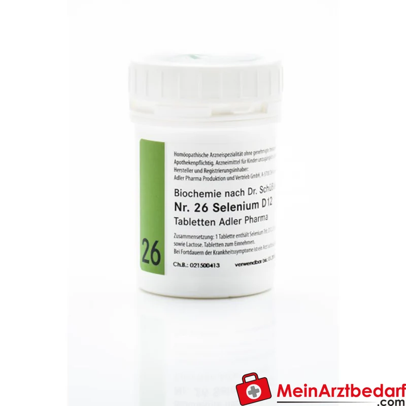 Adler Pharma Schüßler Salz Nr. 26 Selen D12 Tabletten 250 g