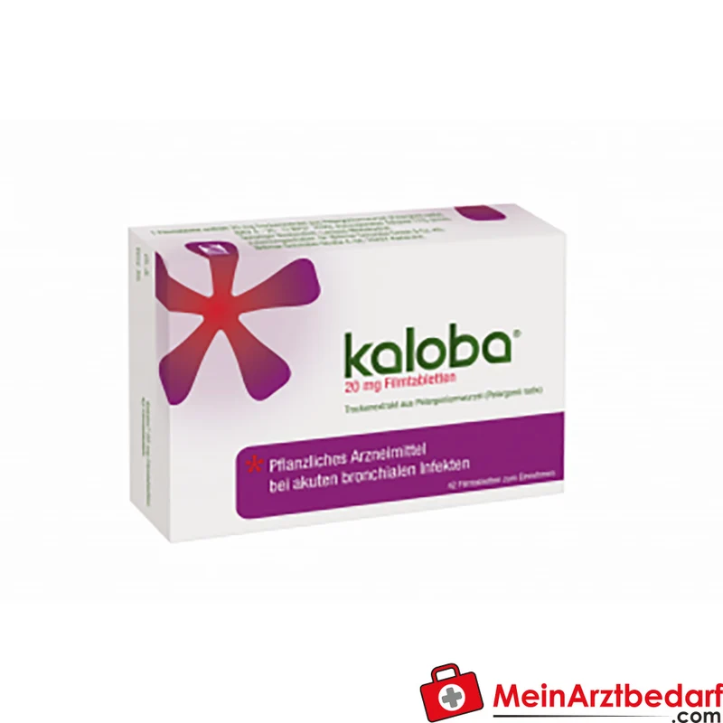 Kaloba 20 mg Filmtabletten 42 St. – pflanzliches Arzneimittel bei Erkältung