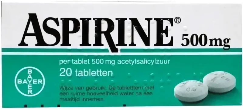 Aspirine 500 mg - 20 tabletten