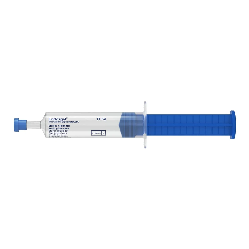Endosgel glijmiddel spuit chloorhedixine, 10 stuks