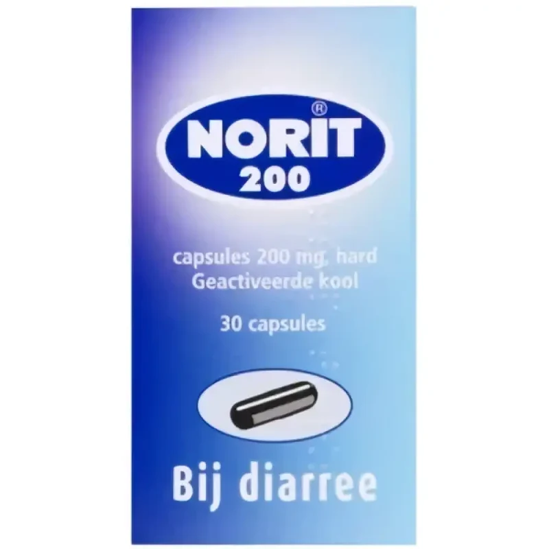 Norit Capsules 200 mg 30 stuks