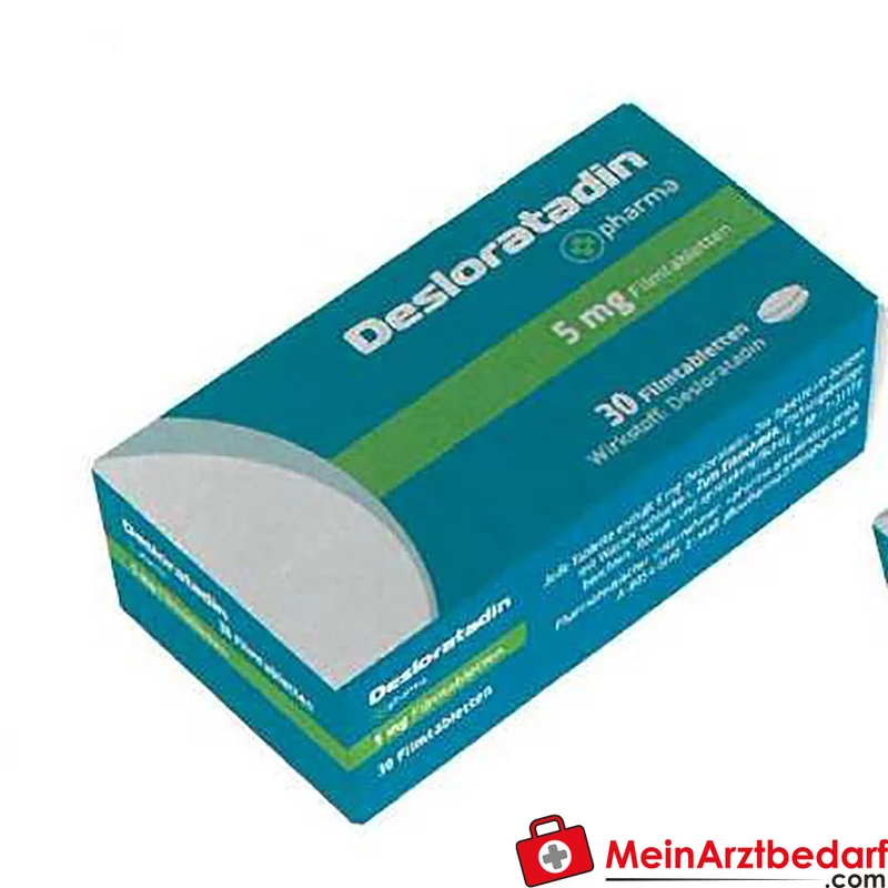 PPH01 Desloratadin 5 mg Filmtabletten 30 Stück bei Allergie (Rhinitis, Urtikaria)