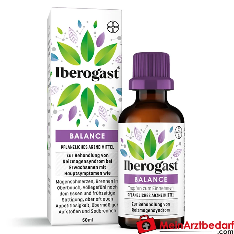 Bayer Iberogast Balance Tropfen 100 ml gegen Magen-Darm-Beschwerden