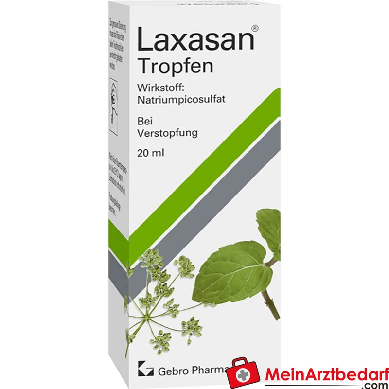 GEB01 Laxasan Tropfen 20 ml – Abführmittel Natriumpicosulfat