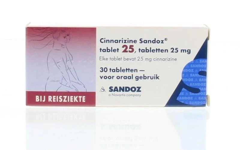 Cinnarizine 25 mg - 30 tabletten