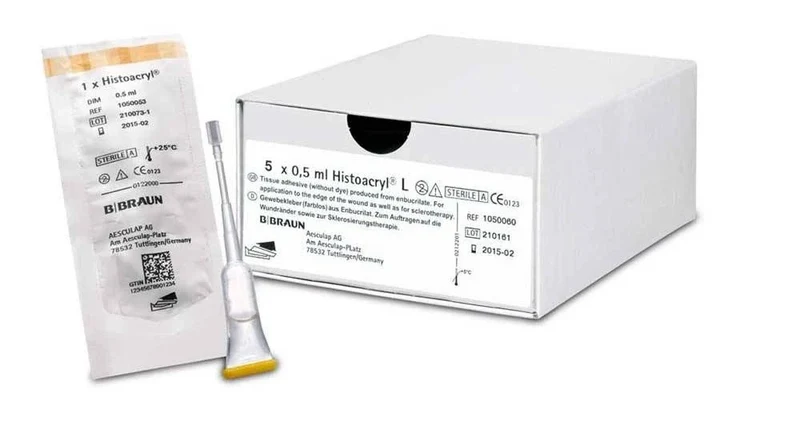 Histoacryl wond- en huidlijm 0,5 ml – 1 ampul kleurloos | Snelle hechting