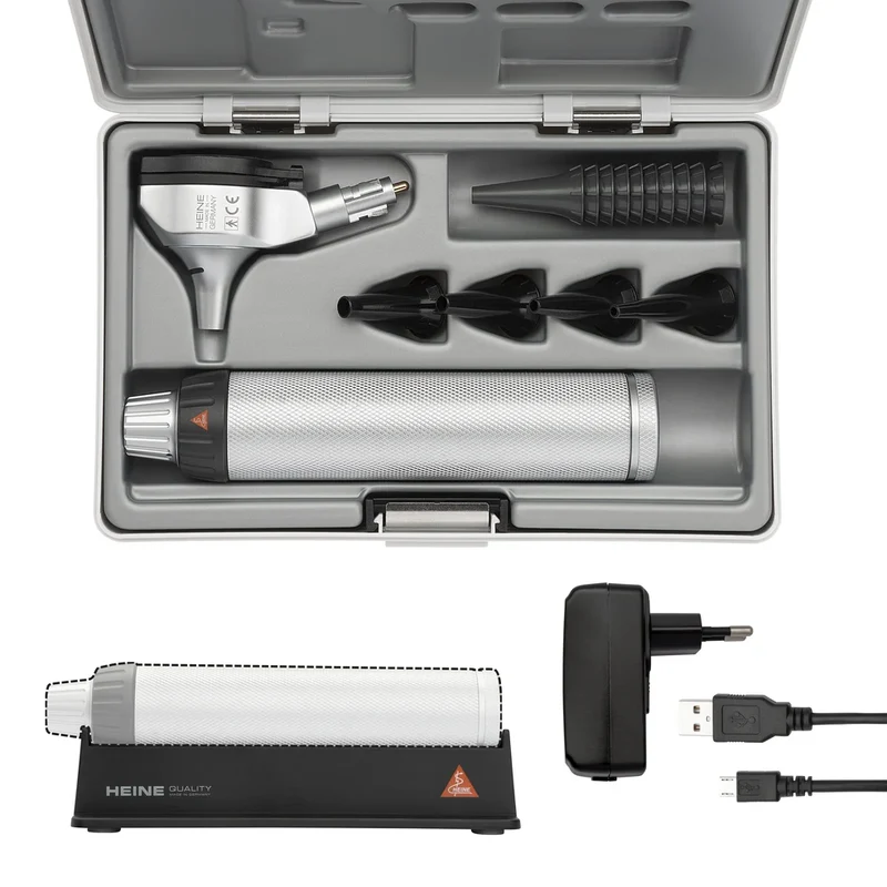 Heine Beta 200 LED F.O. Otoscoop USB 3,5 Volt