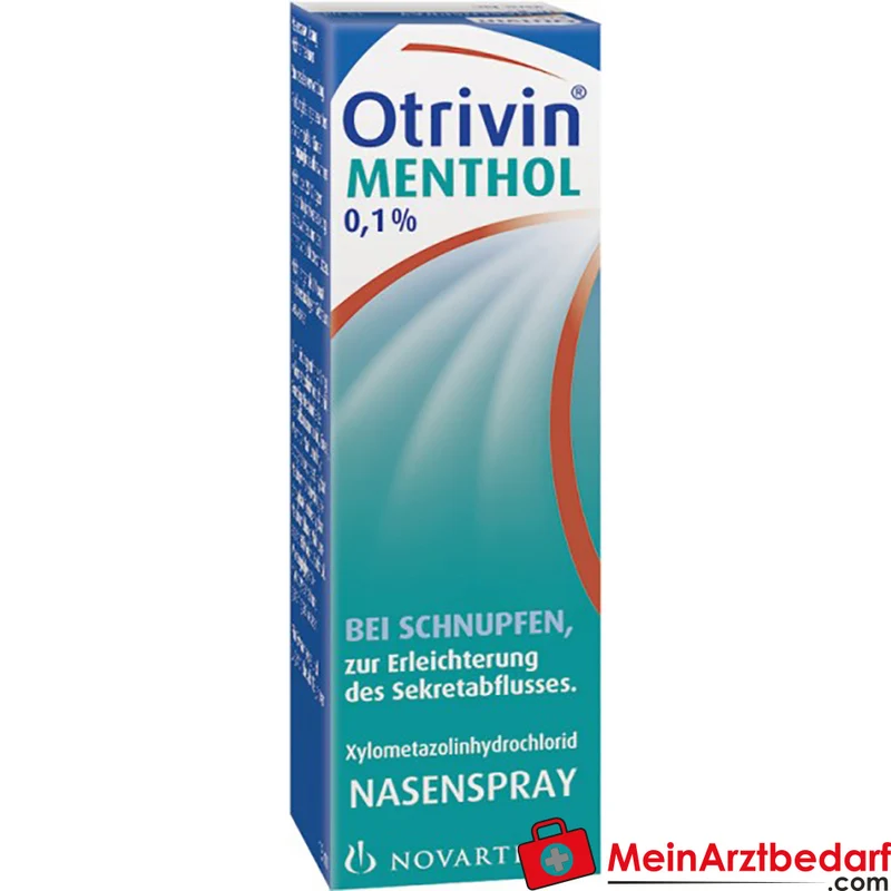 Otrivin Menthol Nasenspray 0,1% (Xylometazolinhydrochlorid) 15 ml, bis 12 Std.