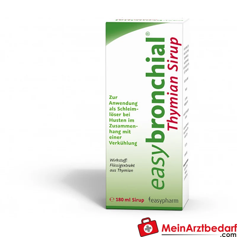 easypharm easybronchial Thymian Sirup 180 ml schleimlösend bei Husten