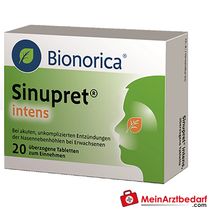 Sinupret Intens Tabletten 40 St. 4fach konzentriert gegen Schnupfen