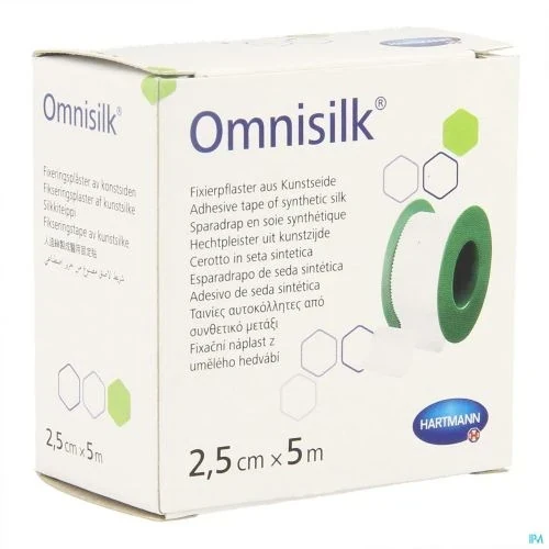 Omnisilk 2,5 cm x 5 m zonder klemring 1 stuk 900431