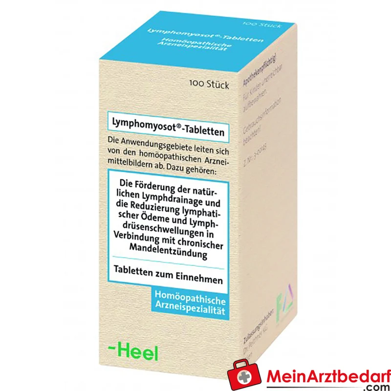 Heel Lymphomyosot Tabletten 250 St. Homöopathisch für Lymphdrainage