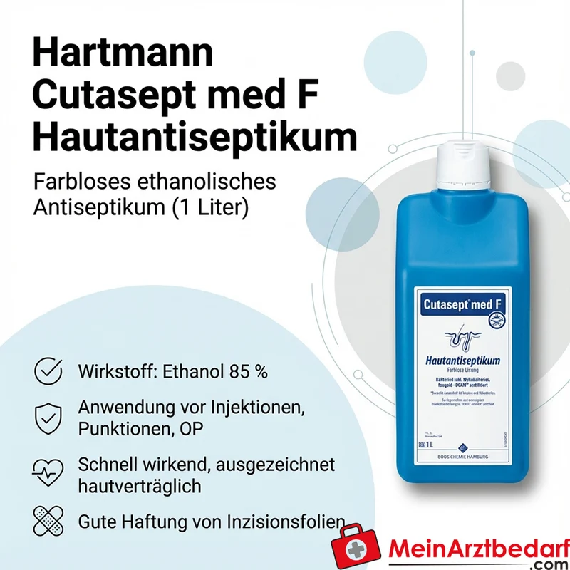 Hartmann Cutasept med F Hautantiseptikum (Ethanol) farblos 1 l