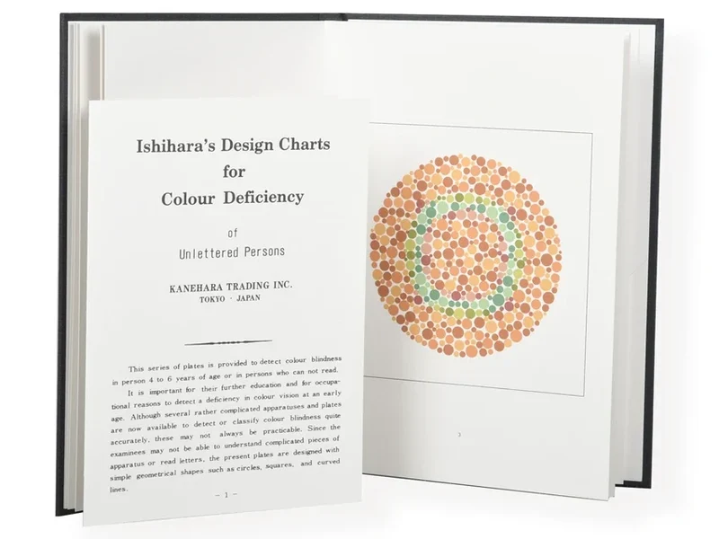 Ishihara kleurentest 10 platen voor analfabeten