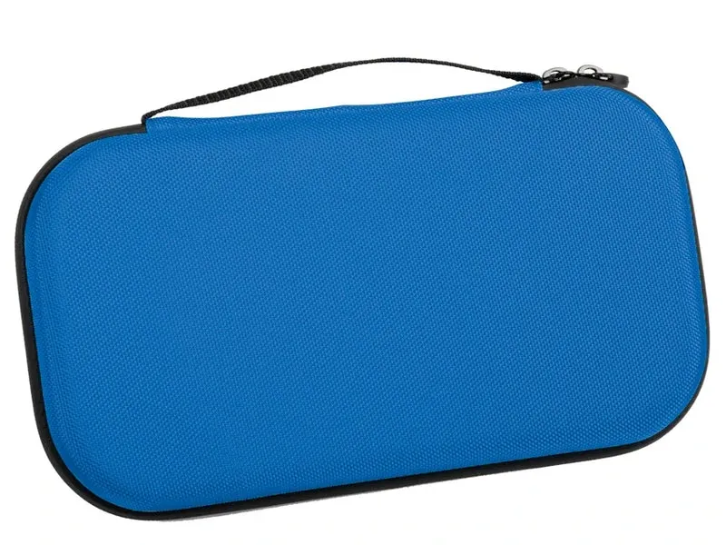Hardcase opbergetui stethoscoop met extra opbergruimte, blauw