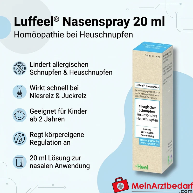 PEI01 Luffeel Nasenspray 20 ml – Homöopathie bei Heuschnupfen