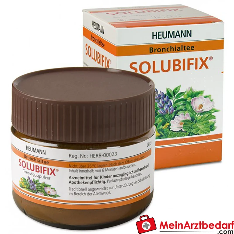 Heumann Solubifix Bronchialtee 30 g pflanzlicher Arzneitee