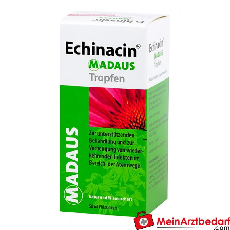 Madaus Echinacin Tropfen 50 ml – pflanzliches Immunstimulans bei Erkältung