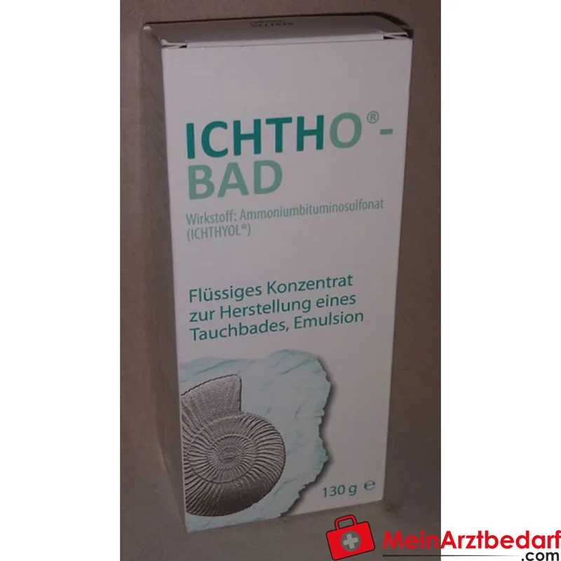 Ichtho Bad 130 g medizinischer Badezusatz mit Ichthyol (Ammoniumbituminosulfonat)