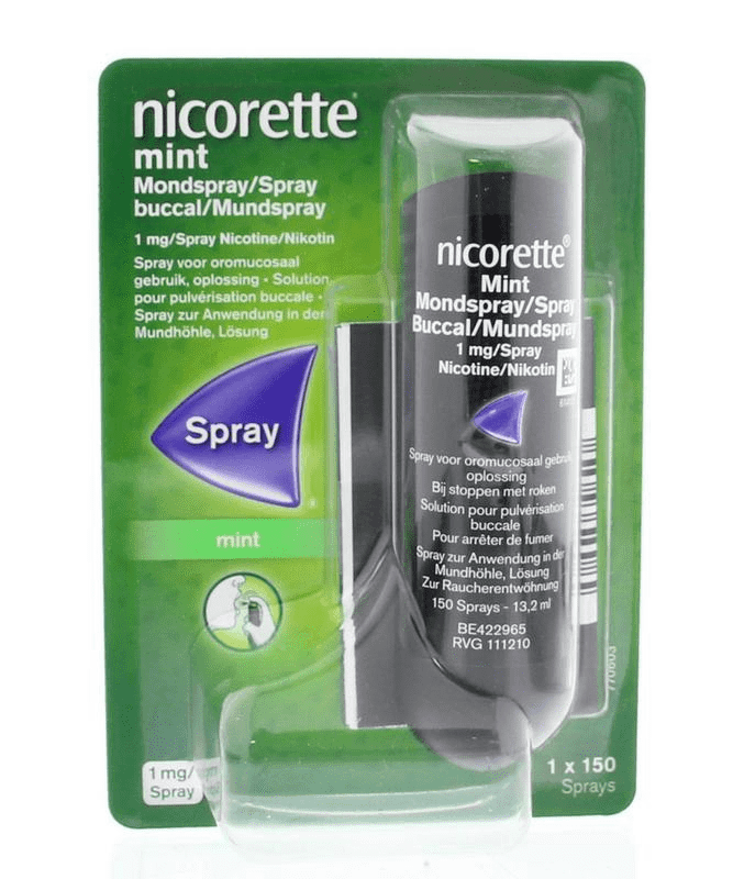 Nicorette mint spray 13.2 ml