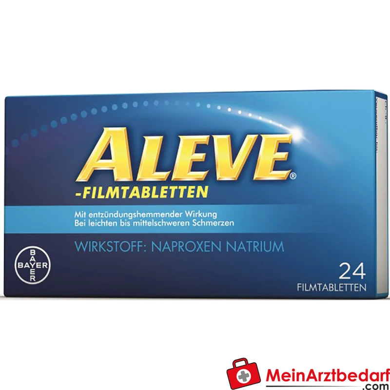 Aleve Filmtabletten 200 mg Naproxen, 24 Stück Schmerzmittel