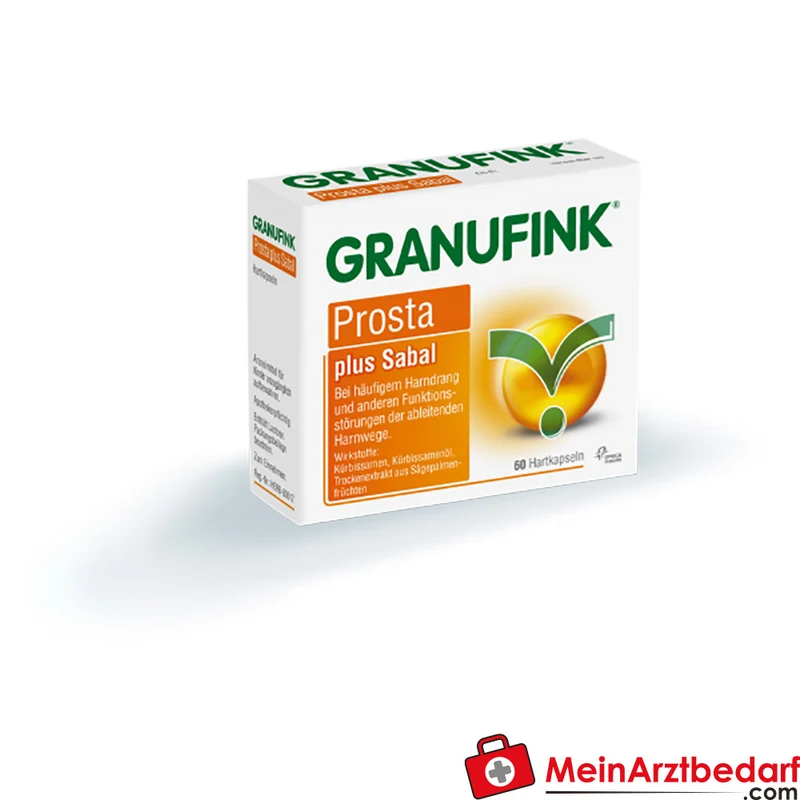 Granufink Prosta plus Sabal 60 Kapseln bei Prostata- und Blasenbeschwerden